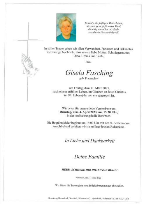 Fasching Gisela