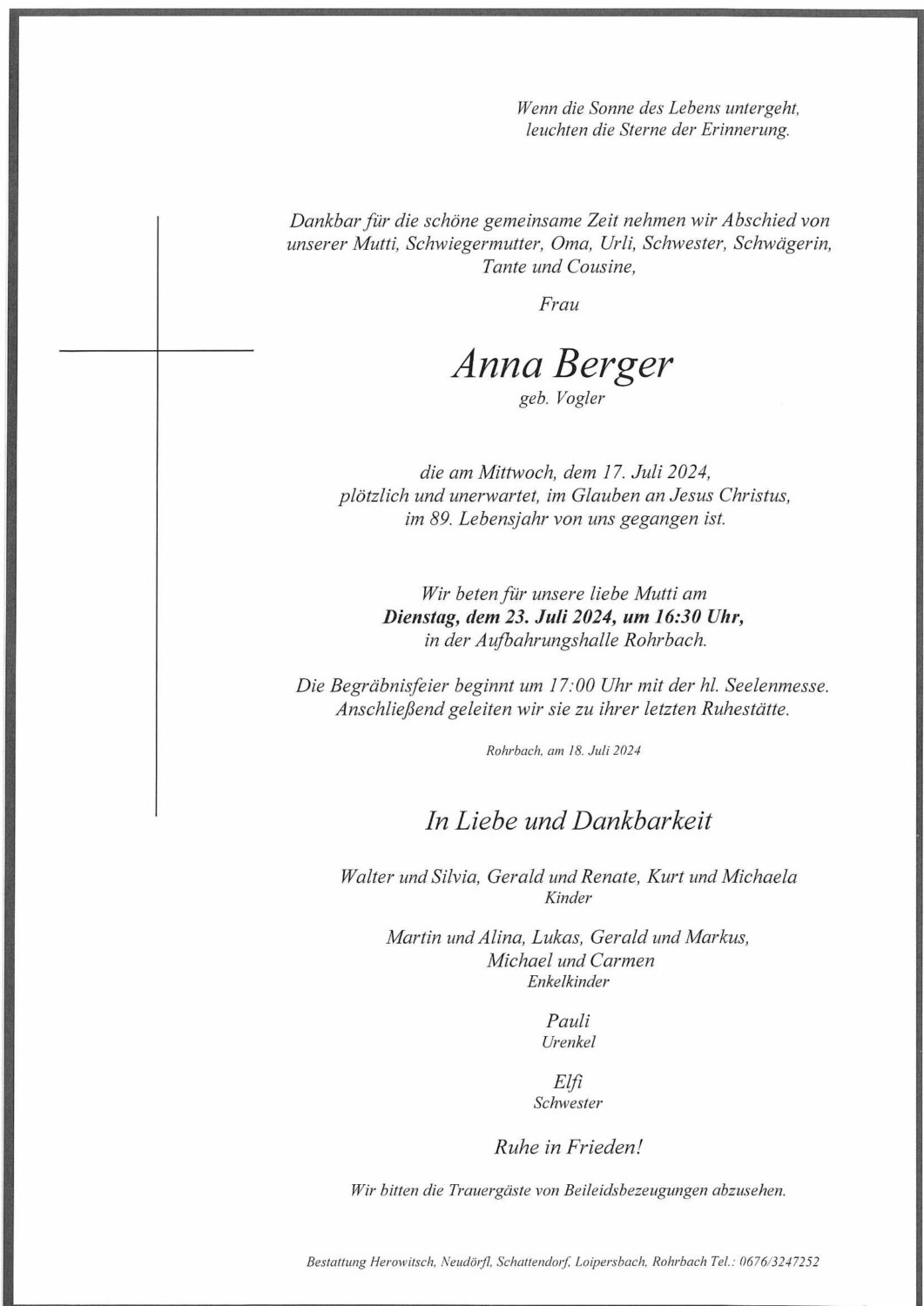 Anna Berger