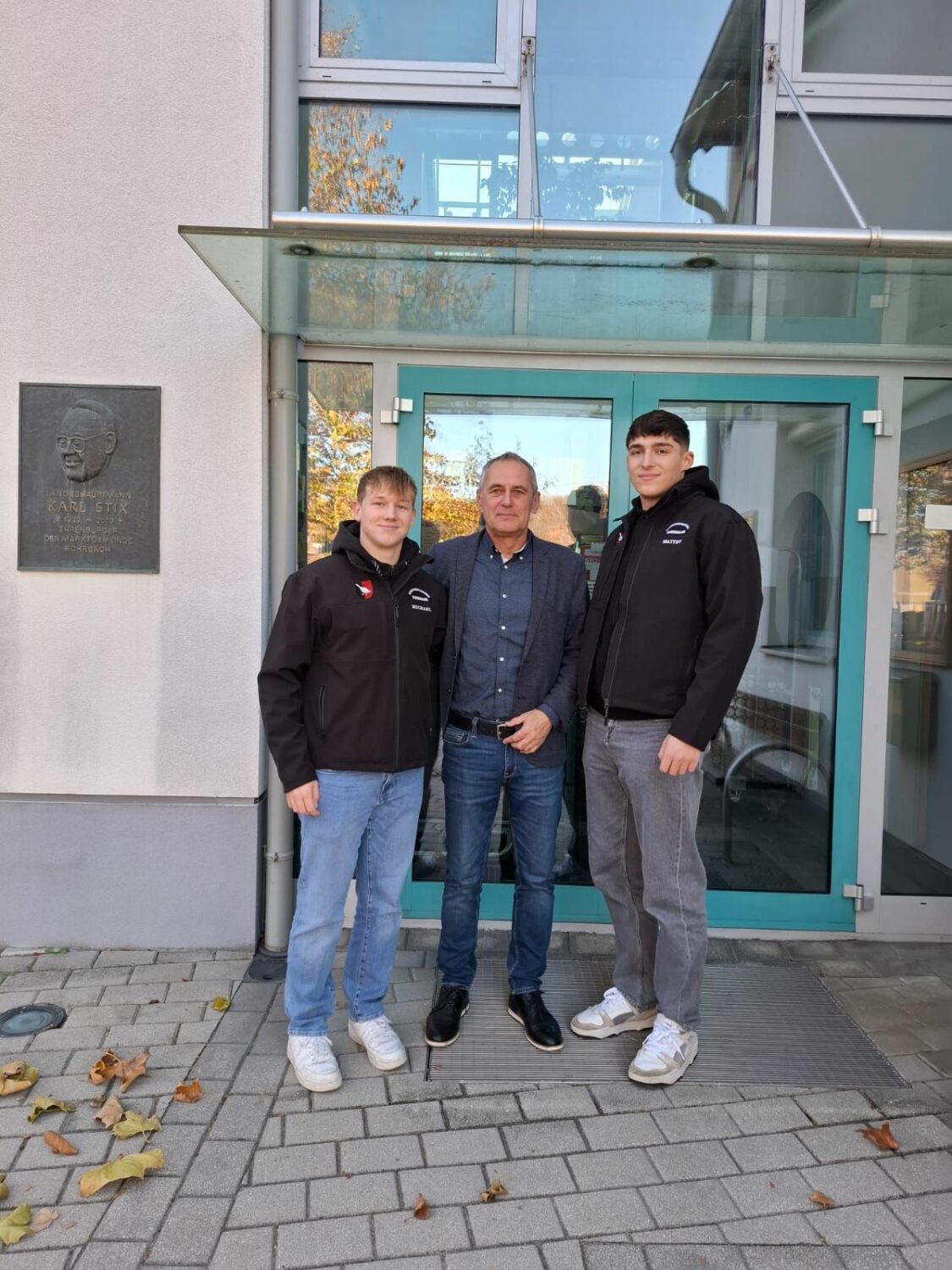 Robisch und Vize zu Besuch im Gemeindeamt